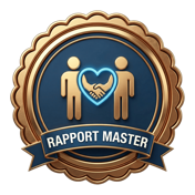 Insignia Rapport Master - mestre em rapport