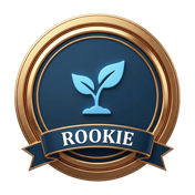 Insignia Rookie - nivel iniciante