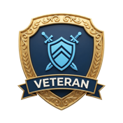 Insignia Veteran - nivel veterano